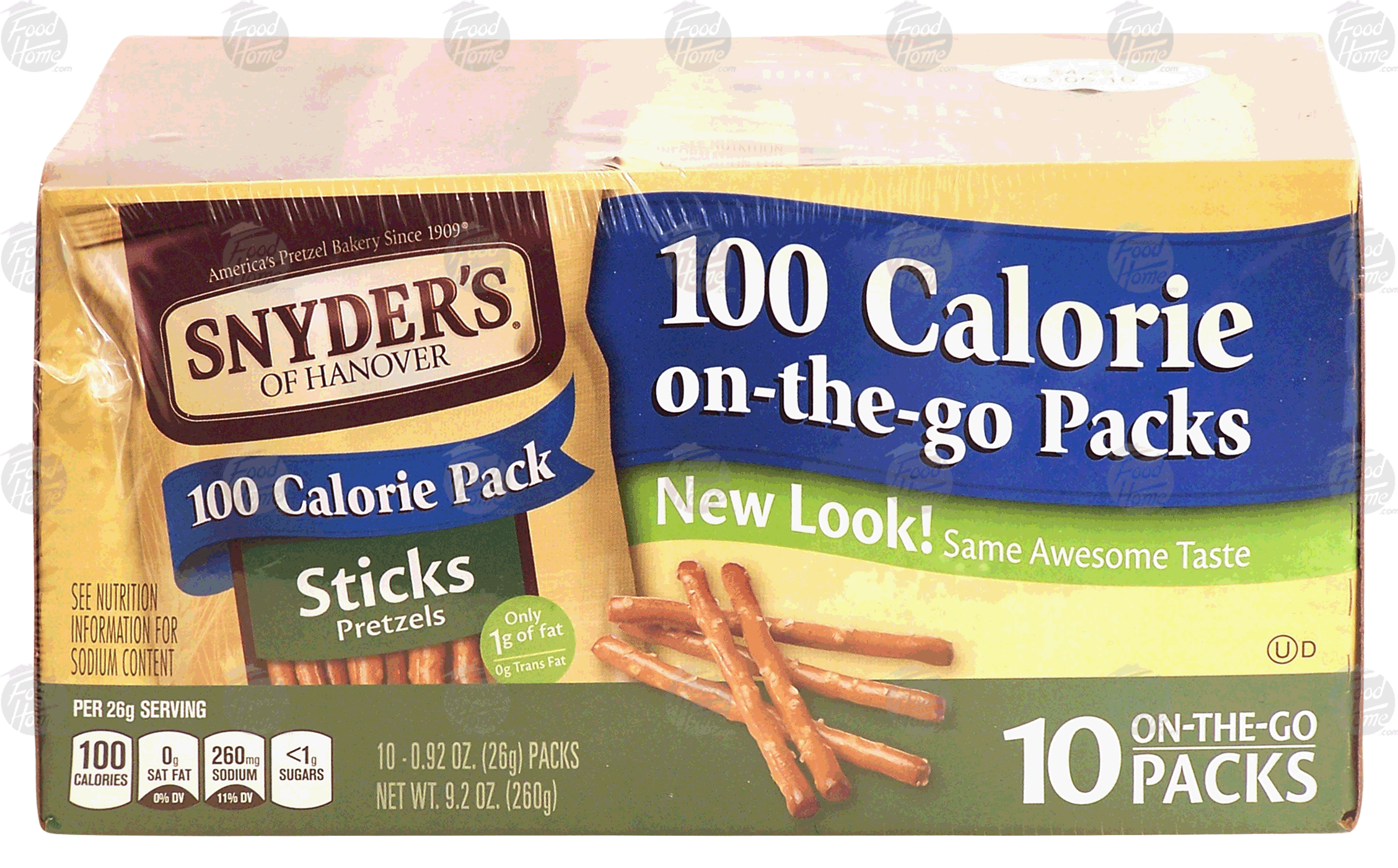 Snyder's Of Hanover 100 Calorie Packs pretzel sticks, 10 on-the-go packs Full-Size Picture